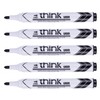 DELI Think Dry Erase Marker Pens Bullet Tip 2.0mm Black