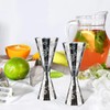 Jigger for Bartending, Cocktail Jigger 30ml 60ml with Measurements Inside,