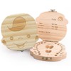Glamza Baby Girl Tooth Keepsake Wooden Box1 Units