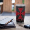 Deus Vult Templar Templar Helmet Holy Cross Stainless Steel Insulated