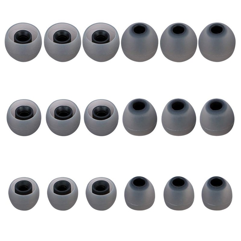 Brandless Silicone Earbud Tips Replacement Earbuds Cap Eartips Tips Eargels