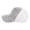 Naimo Women's Rhinestone Baseball Cap Adjustable Baseball Cap Women Sparkle