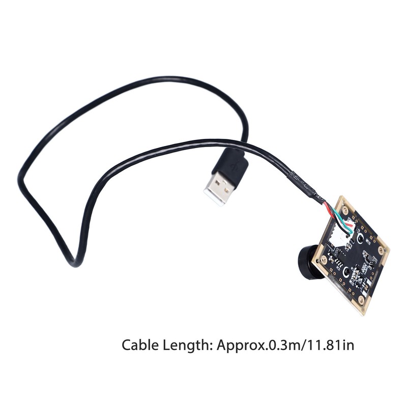 2MP Color Camera Module Global Exposure High Speed Scanning USB