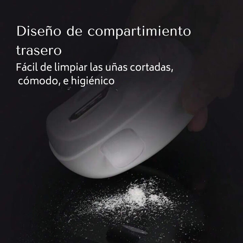 Lima Eléctrica Portátil Uñas Adulto Bebe Cortaúñas Manicura