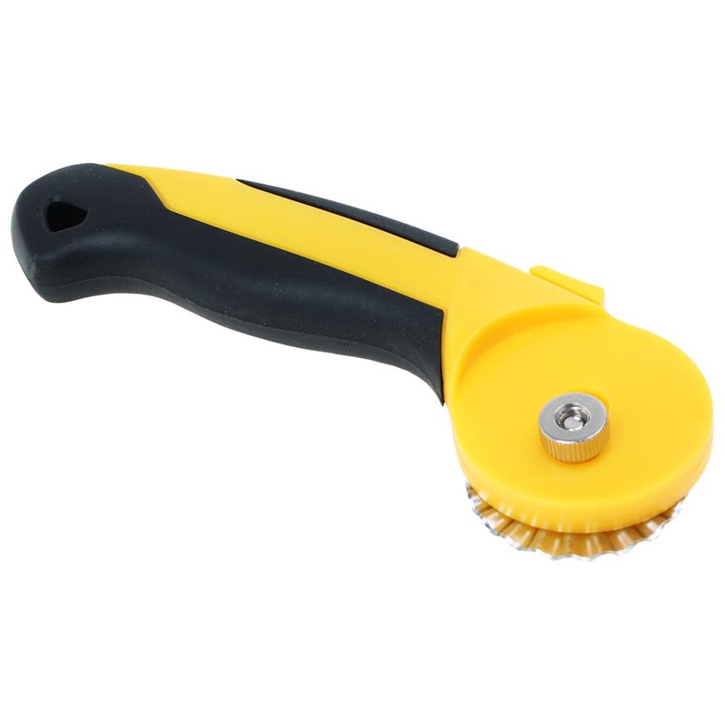 AUTOTOOLHOME 45mm Rotary Cutter with 9pcs Extra Blades Automatic