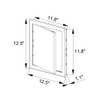 Awenta 300 x 300 mm Plastic Access Panel Door -