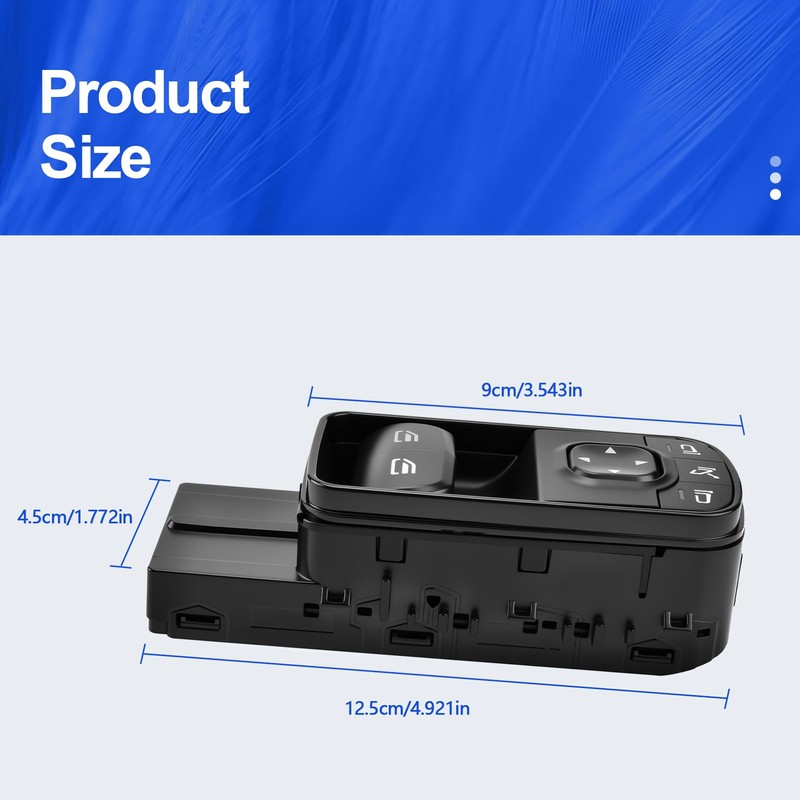 Master Power Window Switch Compatible with Sprinter 3500 XD 2018-2021