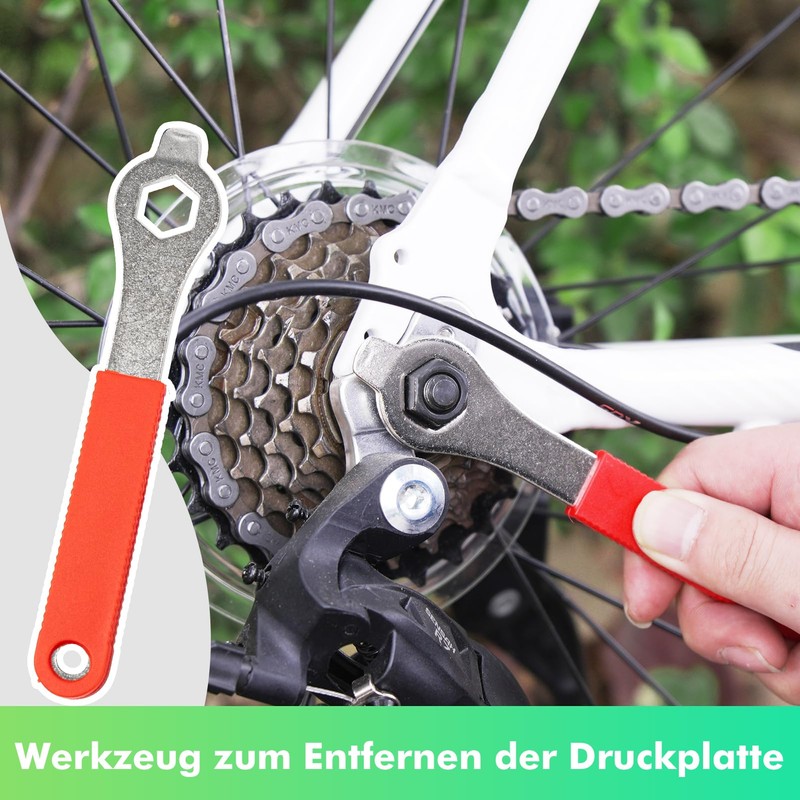 ETROBOT Chain Riveter Bicycle, Chain Lock Pliers, Chain Tester, Bicycle