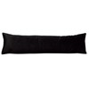 Classic Home Store Black Velvet Draught Excluder Narrow Boat Caravan