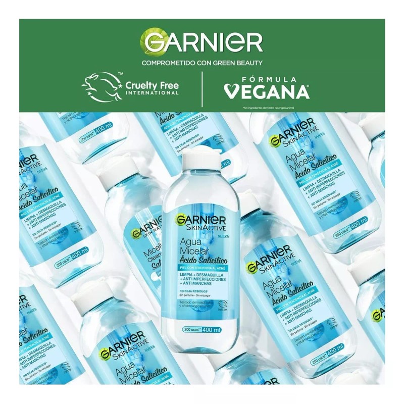 Garnier Skin Active Agua Micelar Anti Acne 400ml