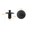 sourcingmap 20pcs Plastic Rivet Car Fender Push-Type Fastener Clips 4D0-807-300