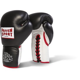 Paffen Sport PRO HEAVY HITTER Sparring gloves; black/white/red; 14 oz.