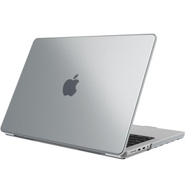 Fintie Case for MacBook Pro 14 Inch A2992 A2918 A2779 A2442 (2023 2022 2021 Release) - Protective Snap On Hard Shell Cover for MacBook Pro 14" M3/M2/M1 Pro/Max Chip with Touch ID (Frost Gray)