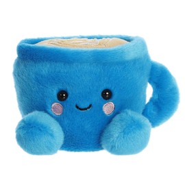 Aurora® Adorable Palm Pals™ Letti Latte™ Stuffed Animal - Fun Collectible Plush for Kids and Adult Collectors - Perfect for Decorating Rooms and Birthday Gifts - Blue 5 Inches