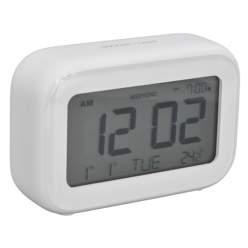 Mini Digital Alarm Clock with LCD Screen Snooze Function 12H