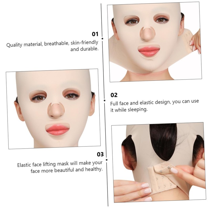 BIUDECO Face Cover Mask Women Skin Treatment Cover Sleep Mask