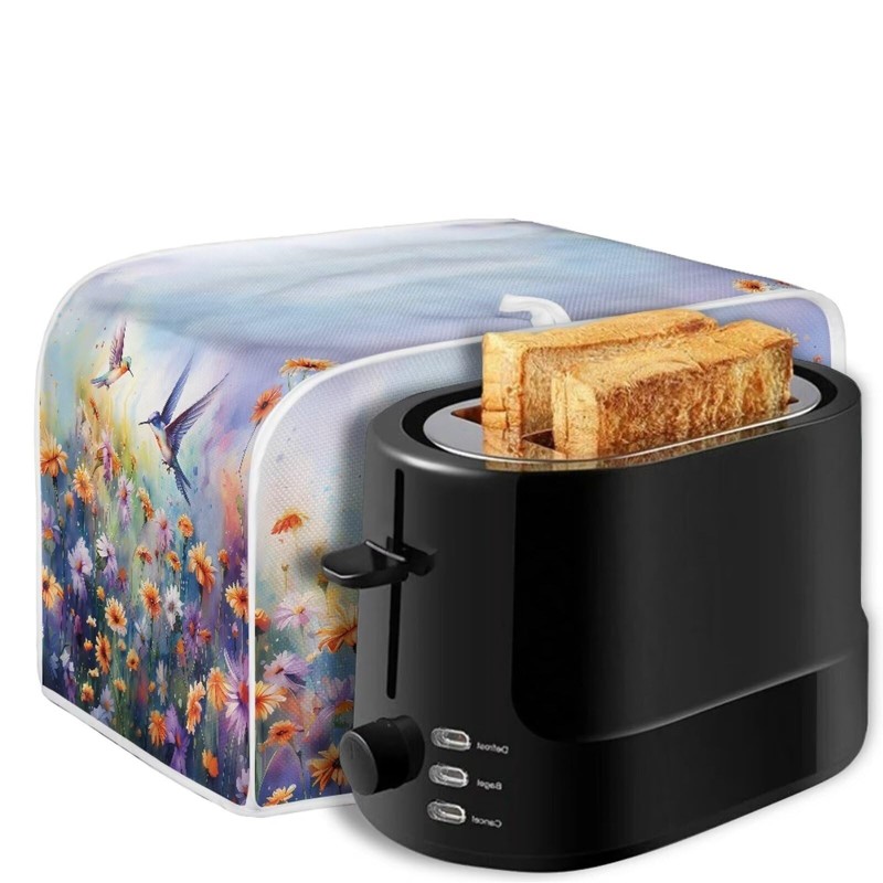 NETILGEN 4 Slice Toaster Cover with Top Handle Design, Universal