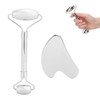 Stainless Steel Facial Roller Gua Sha Tool Face Skin Roller