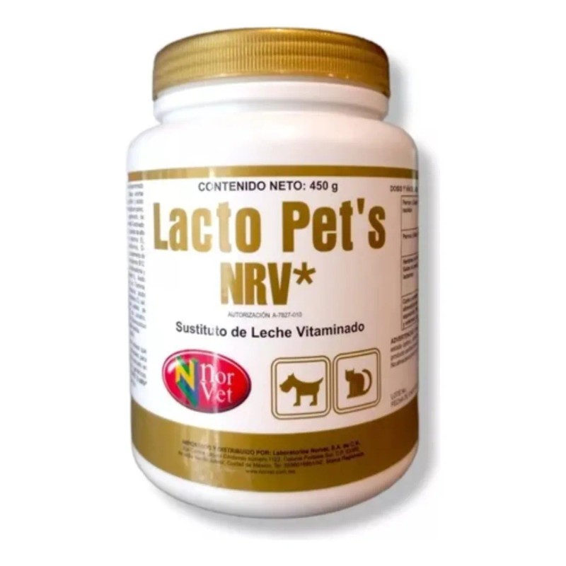 Lacto Pets Leche Para Perro / Gato De 450 Gr