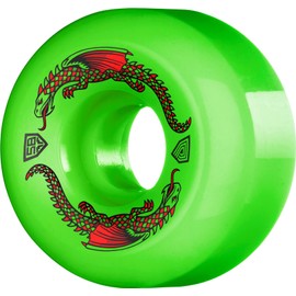 Powell Peralta Dragon Formula Skateboard Wheels 93A 58mm x 33mm Green