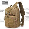 G4Free Tactical Sling Backpack Big Molle EDC Crossbody Bag Pack
