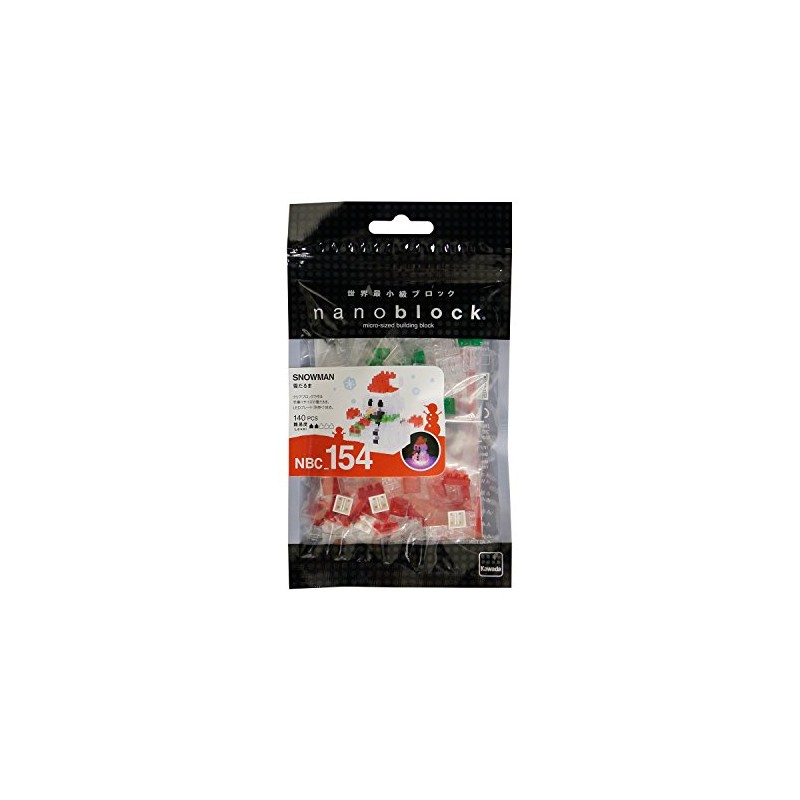 Nano block Snowman 2015 NBC_154