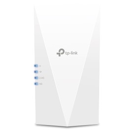 TP-Link Wi-Fi Wireless LAN Repeater, Supports Wi-Fi6, 1201 + 300Mbps, 11ax/ac AP Mode, Giga Wired LAN Port, RE500X/A