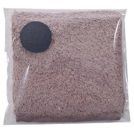 watawa Imabari Towel, Handkerchief, Hand Towel, Original Gift Set, Gift A, 9.8 inches (25 cm), No Cotton Ironing Required, Fluffy, Terry Fabric, Solid, Absorbent (Mauve Pink)