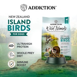 Addiction Wild Islands Island Bird Premium Duck Turkey & Chicken Dry Dog Food - 4 lb