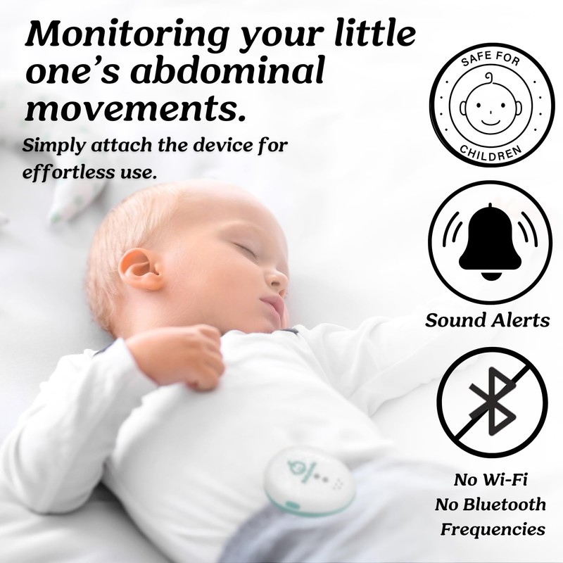 Baby Smile Baby Motion Breathing Monitor | Baby Abdominal Movement