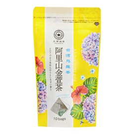Kujun Mei Tea Alishan Golden Kaya Tea (Chinese Tea Oolong Tea Taiwan Tea Alpine Tea Leaf Open Tea Bag 0.07 oz (2 g) x 10P)
