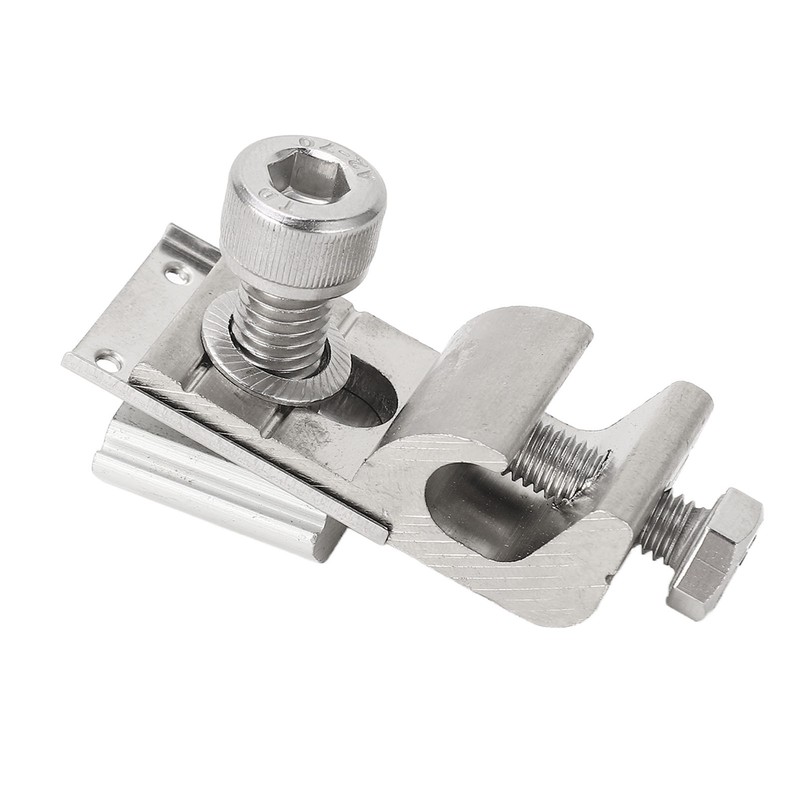 5Pcs Solar Panel Grounding Lugs PV Mounting System Metal Clips