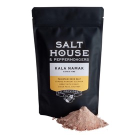 Kala Namak Rock Salt Gourmet Himalayan Black Salt Extra Fine Grain 200g