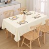 smiry Table Cloth Wipe Clean Rectangular 140x300 cm, Wipeable Water