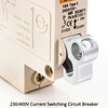 QWORK® 10 pcs Miniature Circuit Breaker (MCB) Lockout Pins -
