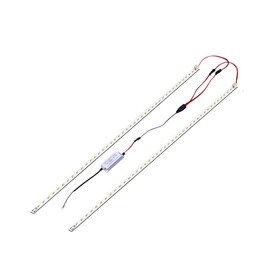 jimwhen 2x4 FT LED Magnetic Retrofit Kit,4ft LED Troffer Retrofit Kit,36W,5400LM,Daylight White 5000K,0-10V Dimmable,T8 T10 T12 Fluorescent Replacement LED Light Strip,Easy to Install