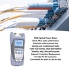 PON Optical Power Meter Fiber Port Checker Red Light Test