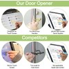 Handy Non-Touch Door Opener - Heavy-Duty Reusable Stylus Keychain -