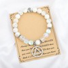 FUSTMW AA Recovery Bracelet Sobriety Gift Alcoholics Anonymous Gift AA