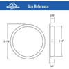 HOMOTEK 12 Pack Closet Door Finger Pull 2-1/8”, Easy Snap