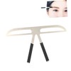 Mikinona Professional Eyebrow Stencil Ruler Kit Reusable Three Point Balance