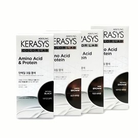 Self Gray Dye Protein Cream Hair Color Dye Hair Care Coloring Beauty Supplies Bleaching Products Natural Black / 셀프 새치염색 단백질 크림 헤어 컬러 염색 제 머리카락 관리 색소 미용 용품 탈색 제품 내추럴블랙