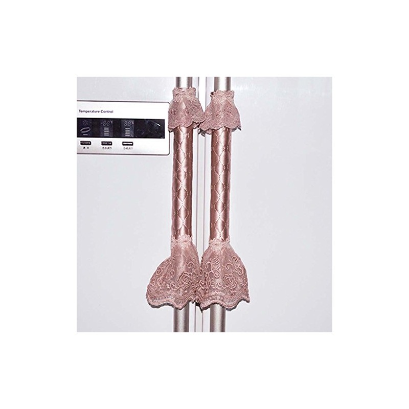 Luxury Lace Embroidery/Fridge Fridge Door Handle Covers Handles Flat #