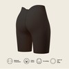 Leonisa Undetectable Plunge Moderate Compression Low Back Shapewear Shorts for