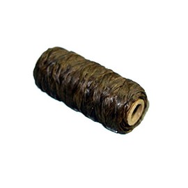 Artificial Sinew Bobbin 20 Yard 50 lb Test Waxed Beading Craft Thread (Dark Brown)