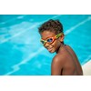 Zoggs Unisex Youth Predator Junior Swimming Goggles, Orange & Red/Grey