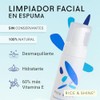 Rice Shine Limpiador Facial Espuma Jabon Más Vitamina Que Aceite