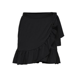 Only Female Skirt, Wrap Effect, black, s