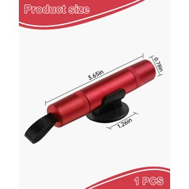 SCJJZ 1 Stück notfallhammer auto,Gurtschneider Notfallhammer,Nothammer Auto Mit Gurtschneider,Notfallhammer Auto,sind Notfall Rettungswerkzeuge unerlässlich,Mit Prüfglas und Standfuß