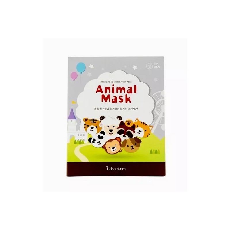 Animal Mask Set 7 Pcs By Berrisom